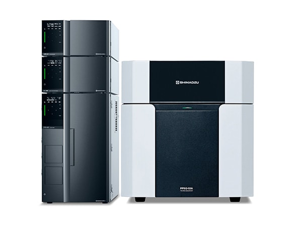 The PPSQ-51A/53A Protein Sequencer Edman Degradation Unit (Right) and Liquid Chromatograph (Left)