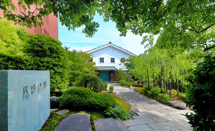 A view of the museum