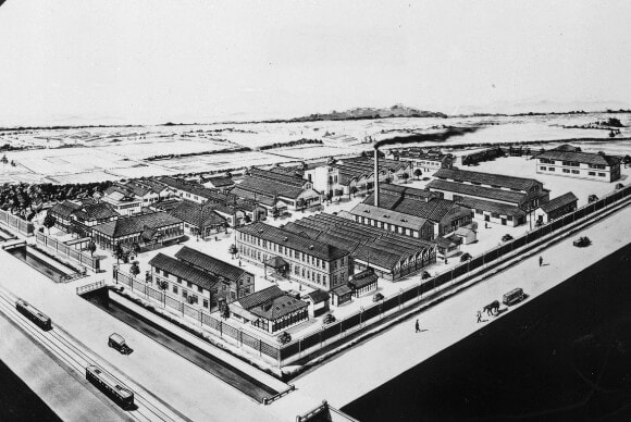 Sanjo Factory (May 1928)