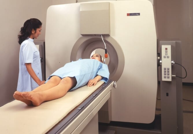 a medical X-ray CT scanner