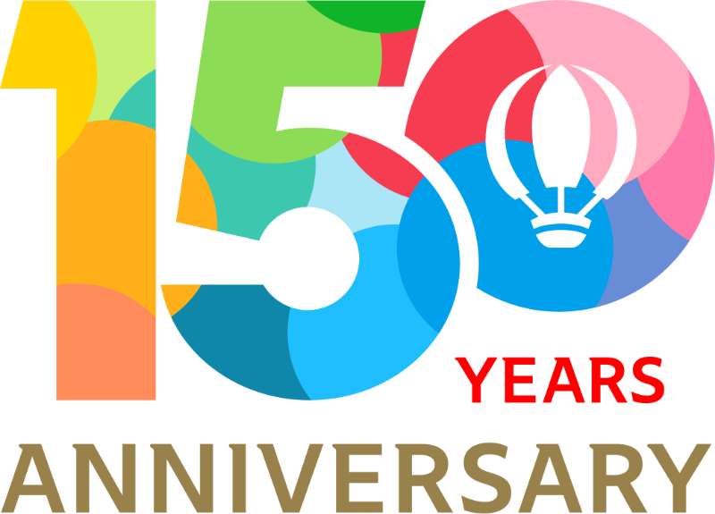 Shimadzu Corporation 150th Anniversary Logo