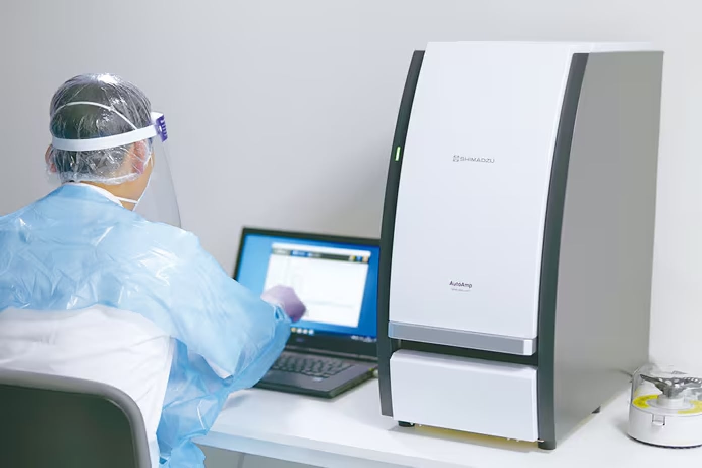 Fully-automated PCR testing system