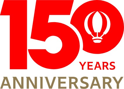 Shimadzu Corporation 150th Anniversary Logo