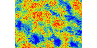 Nanometer-sized property distribution of resin film