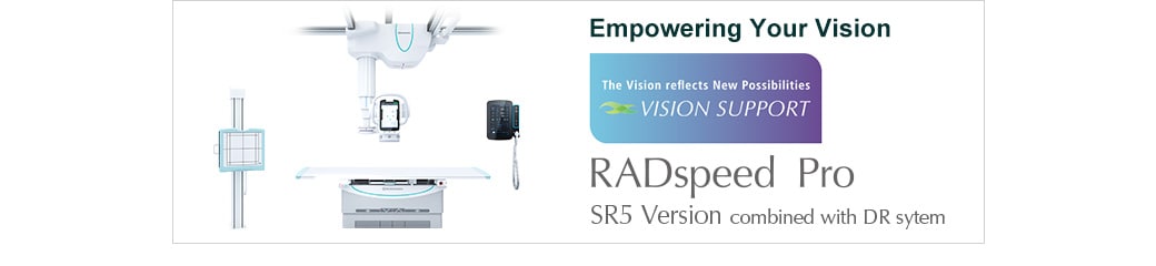 RADspeed Pro SR5 Version combined with DR sytem