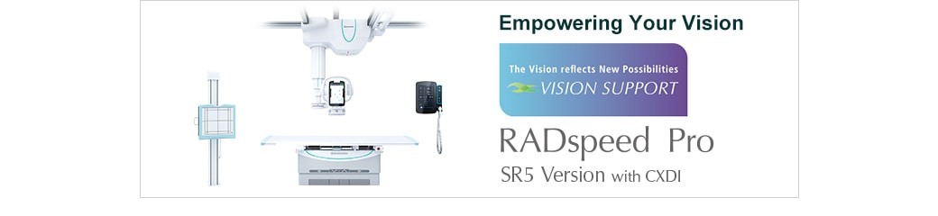 RADspeed Pro SR5 Version with CXDI