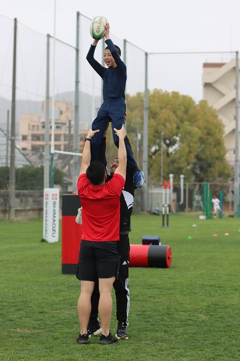 Rugby: movimiento de lineout