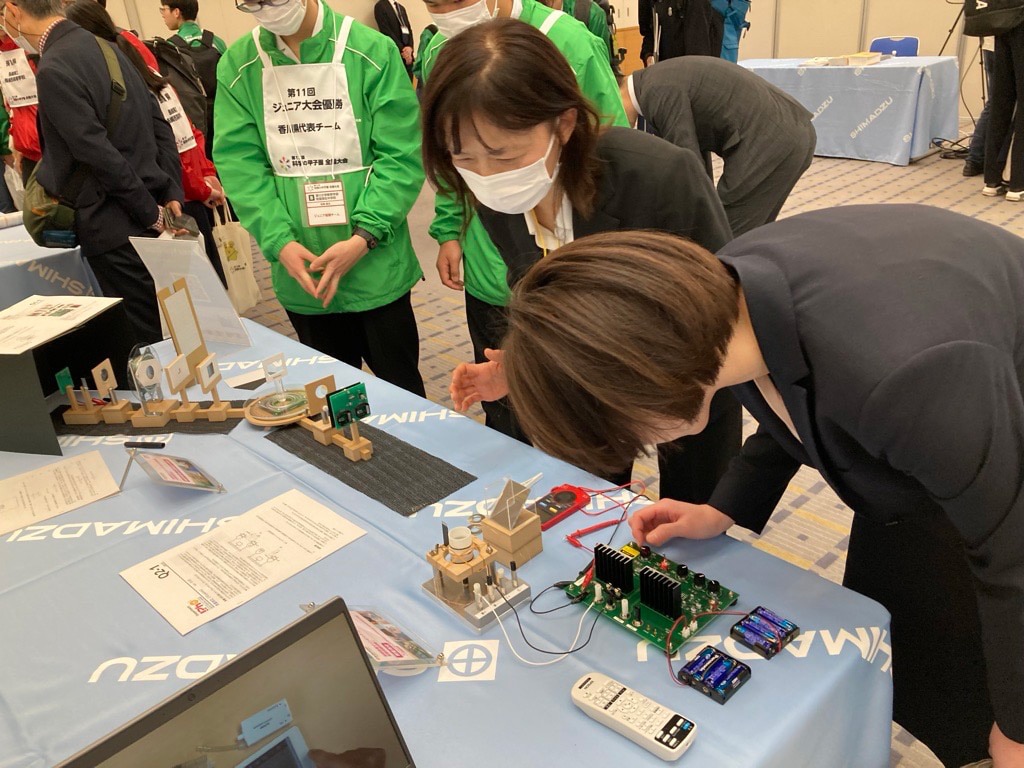 Experimental test equipment used at the International Physics Olympiad 2023 Japan