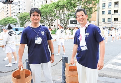 Shijo-Shinmachi, The Tsujimawashi support staff