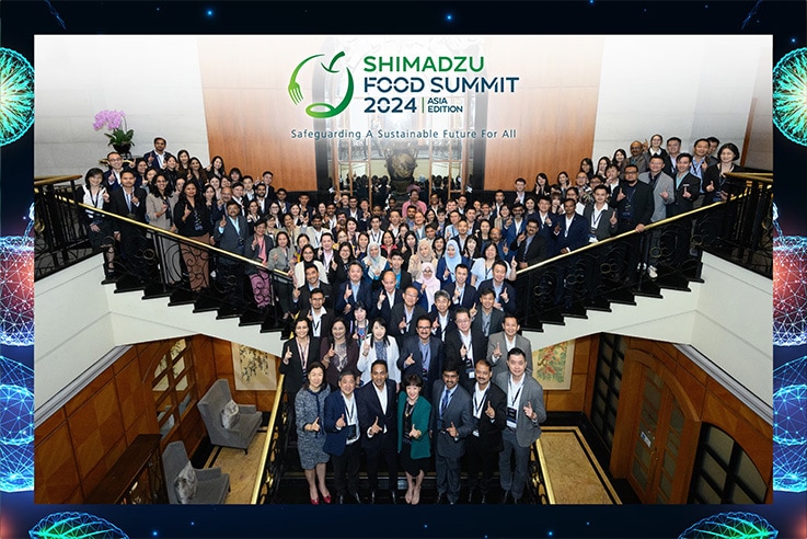 Group Photo of the Participants at Shimadzu Food Summit 2024