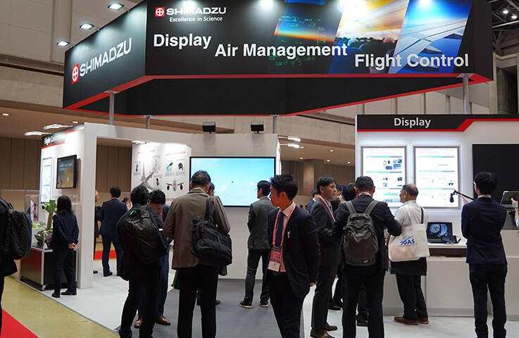 Scenes from the Japan International Aerospace Exhibition 2024 (JA2024)