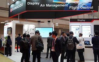 Shimadzu Group Exhibits a Booth at Japan International Aerospace Exhibition 2024