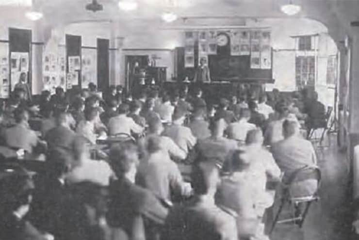 The First X-Ray Technology Training Seminar Held by Shimadzu (1921)